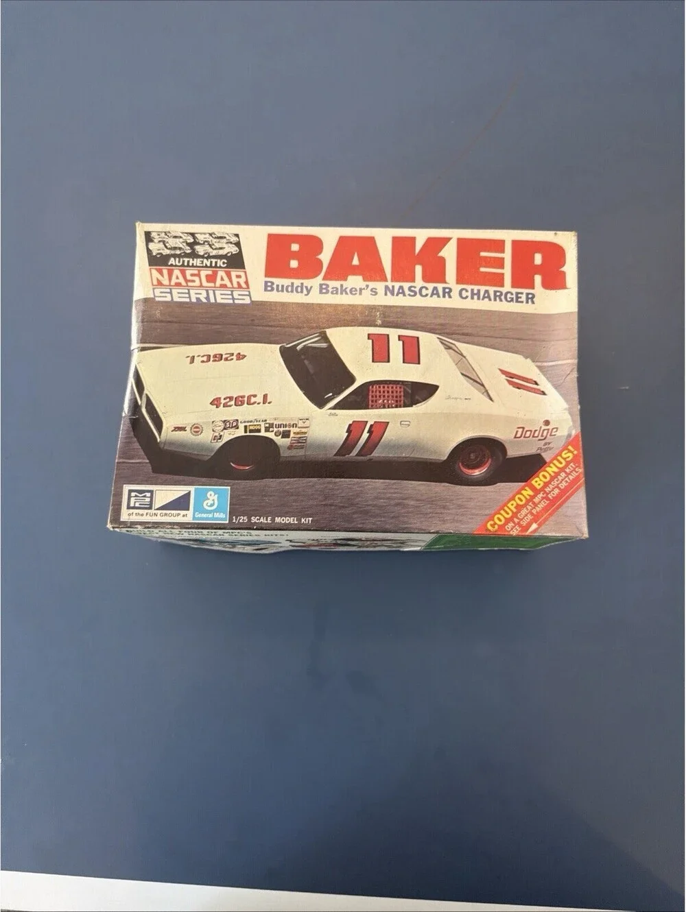 Vtg MPC 1/25 Buddy Baker Nascar Charger Kit Replacement Parts Only